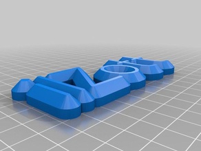 ıl zott senza anello organizasyon özelleştirilmiş 3d print model - Mito3D