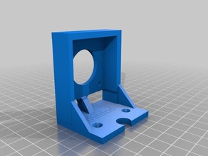 soutien extrudeur d port L'imprimante 3d de pièces dagoma découverte 200 3d print model - Mito3D