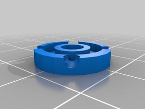 lego flat tile 2x2 round hole 15535 3d printing 3d print model - Mito3D