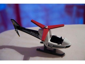 falso hélice de playmobil helicóptero reparación juguetes y accesorios juego duplo lego la 3d print model - Mito3D
