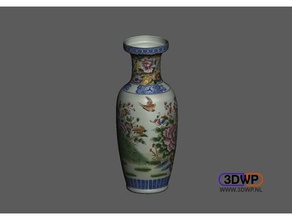 vase color model scans & replicas 3d scanner artec fullcolor scan zcorp 3d print model - Mito3D