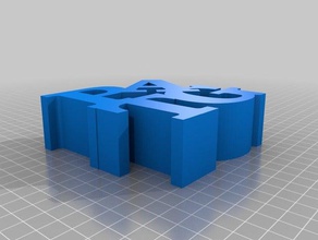 pat sculptures personnalisé 3d print model - Mito3D