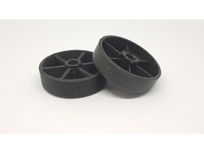 low table wheel replacement parts 3d print model - Mito3D