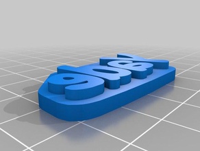 yade Stempel Schilder & logos kundengebundene 3d print model - Mito3D