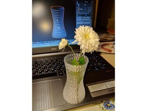 mini facettierte vase 3d-drucken 3d print model - Mito3D