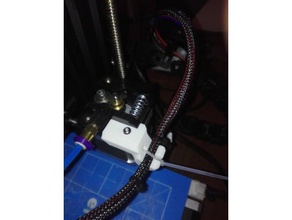 stock feeder cable holder cr10 ender2 3d printer accessories creality creality3d cr-10 ender 2 3d print model - Mito3D