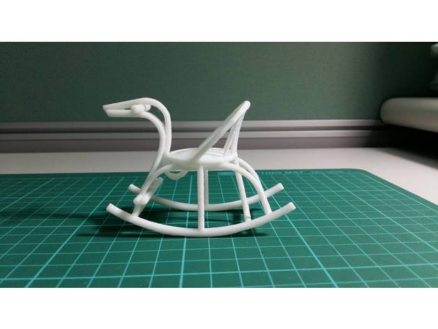 - un cheval de troie L'impression 3d jouet meubles 3D print model - Mito3D