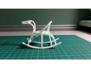 - caballo de troya La impresión en 3d juguete muebles 3d print model - Mito3D