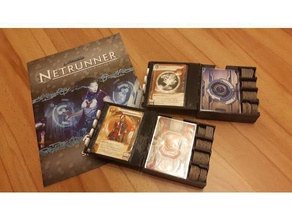 android netrunner deckbox games box card cardgame cardsleeves deck fantasy flight game 3d print model - Mito3D