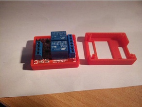 zwei weitere relais-Modul-box - Elektronik box Modul relais 3d print model - Mito3D