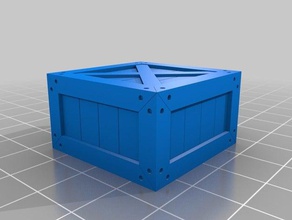 krosmaster caixa brinquedo & acessórios para jogos boardgame caixote o terreno token 3d print model - Mito3D