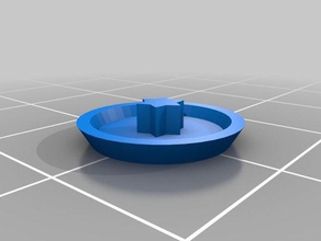 torx tornillo-buttonhead de la cubierta los hogares 3d print model - Mito3D