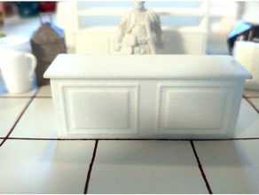 bar-Theke Spielzeug & game Zubehör bar counter dungeons dragons gaming tabletop 3d print model - Mito3D