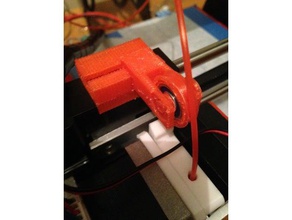 filament guide ctc prusa i3 pro b an 3d Drucker Zubehör 695 filament-guide 3d print model - Mito3D