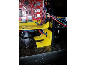 anet a6 z-axis fixing corner 3d printer parts 3d print model - Mito3D