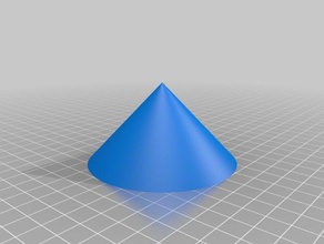 conical sanding attachment drill tools 3d print model - Mito3D