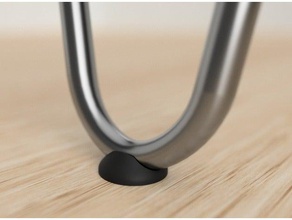 hairpin leg slider feet household legs table 3d print model - Mito3D