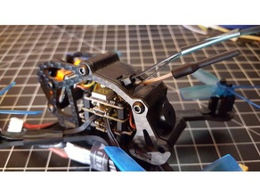 airblade eclair v2 mochila r c veículos drone fpv quadcopter 3d print model - Mito3D