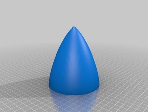 nosecone 110x100 vehicles customized 3d print model - Mito3D