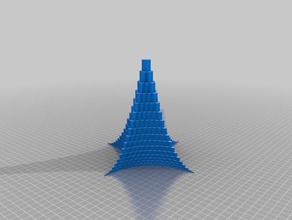 spiral tower art 3d print model - Mito3D