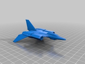 bob wing toys & games spaceship space ship vaisseau spatial 3d print model - Mito3D