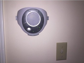 homedics de son portable spa support montage l'audio machine à sons mural bruit blanc 3d print model - Mito3D