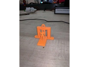 2 led hole w pacific rim figure light holder 3d printing 3d print model - Mito3D