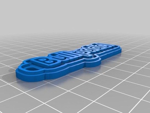 bullpadel llaveros personalizado 3d print model - Mito3D