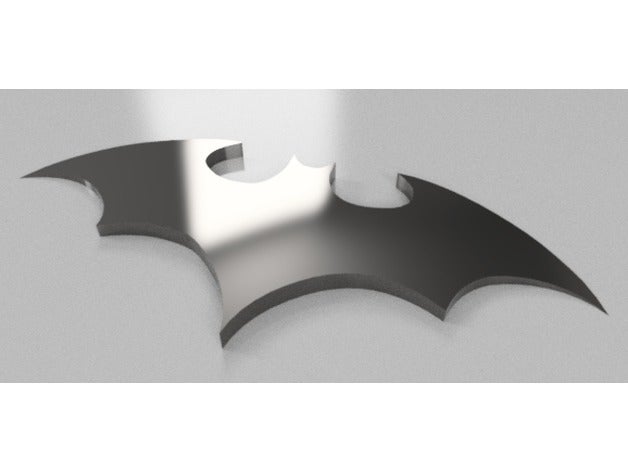 batarang L'impression 3d de batman 3D print model - Mito3D