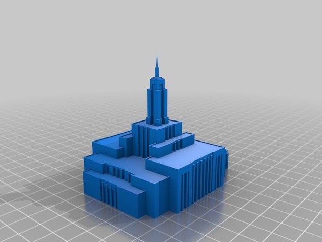 draper temple de l'église bâtiments et structures lds mormon 3D print model - Mito3D