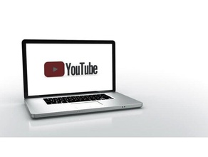 youtube logosu hobi 3d tasarım logo solidworks 3d print model - Mito3D