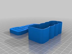 boss text box toys & games customized 3d print model - Mito3D