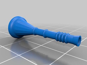 heraldo de trompeta lego minifig juguetes y accesorios juego 3d print model - Mito3D