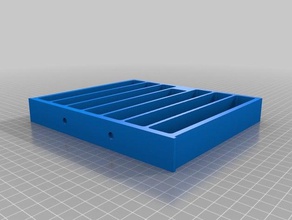 magnetic dice box tray tower 6x3mm magnets version dnd tabletop 3d print model - Mito3D