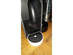 nespresso u - cup support drip grid kitchen & dining 3d print model - Mito3D