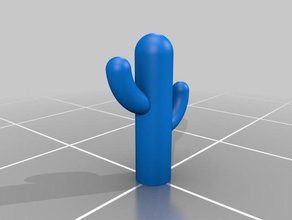 los cactus 3d print model - Mito3D