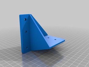 motormount bowden extruder hypercube evolution 3d printer parts motor mount 3d print model - Mito3D