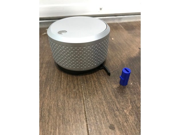 Ersatz blau Stück august smart lock Ersatz-Teile 3D print model - Mito3D