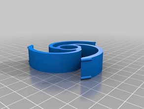 espiral de filamentos soporte bobina concentradores lm8uu probado Impresora 3d las piezas la 3d print model - Mito3D