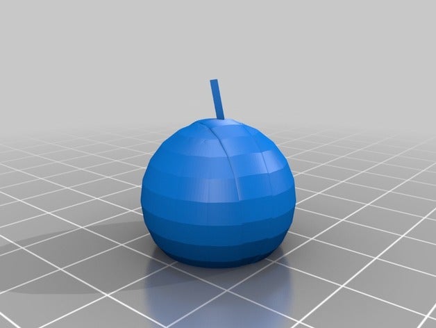 simple pumpkin 3d printing 3D print model - Mito3D