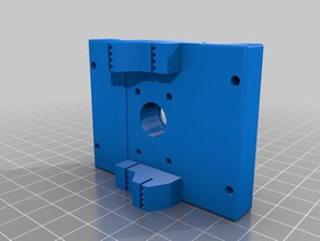 central carriage hole use bowden 3d printer parts 3d print model - Mito3D