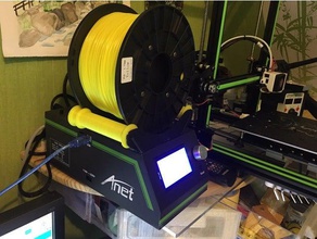 universal filament spool holder v2 d vidoir support universel pour bobine 2 3d printer accessories 3d print model - Mito3D