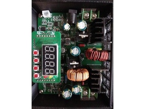 d3806 adjustable power supply module case 3d print model - Mito3D