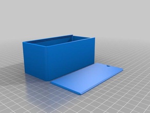 box matches containers customized 3d print model - Mito3D