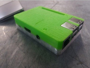 case raspberry pi 3 3d printing 3d print model - Mito3D