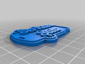 serkan' chaveiros personalizado 3d print model - Mito3D