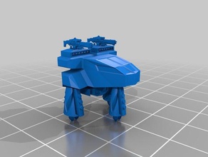battle mech L'impression 3d la bataille droid 3d print model - Mito3D
