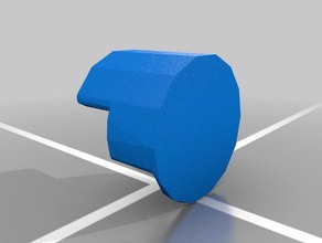 silla de plástico la pierna nivelador los hogares 3d print model - Mito3D