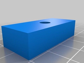 bloco para rodamiento 90 A impressão 3d de testes personalizado 3d print model - Mito3D