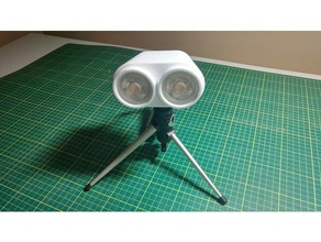 wall-e led utility light household lamp mr16 3d print model - Mito3D
